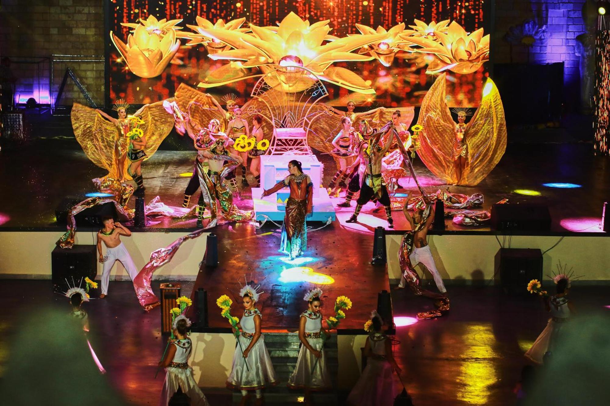 Pickalbatros Laguna Vista Aqua Park Σαρμ Ελ Σέιχ Εξωτερικό φωτογραφία The 2014 opening ceremony of the 2014 Asian Games