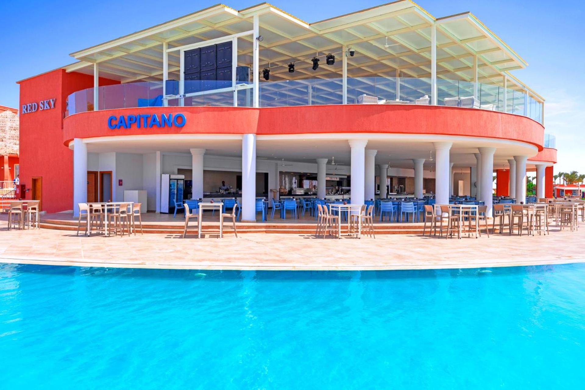Pickalbatros Laguna Vista Aqua Park Σαρμ Ελ Σέιχ Εξωτερικό φωτογραφία Capitana Restaurant