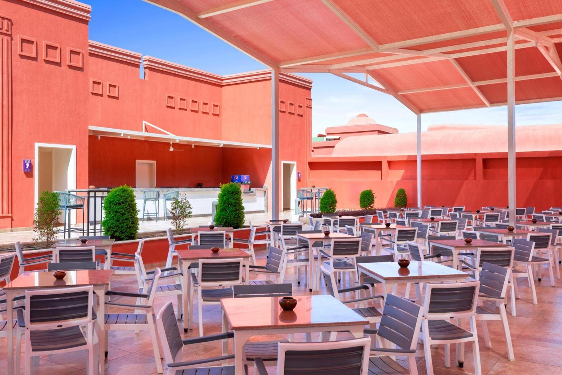 Pickalbatros Laguna Vista Aqua Park Σαρμ Ελ Σέιχ Εξωτερικό φωτογραφία Rooftop restaurant