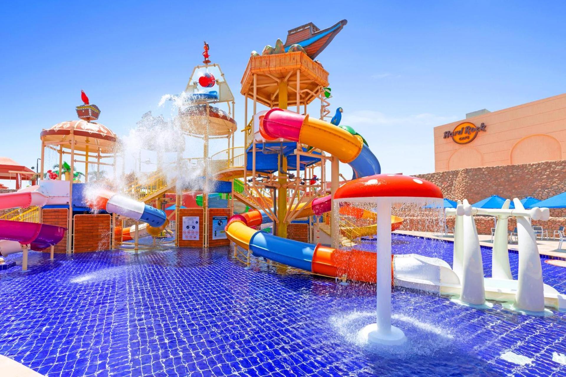 Pickalbatros Laguna Vista Aqua Park Σαρμ Ελ Σέιχ Εξωτερικό φωτογραφία The park's water slides