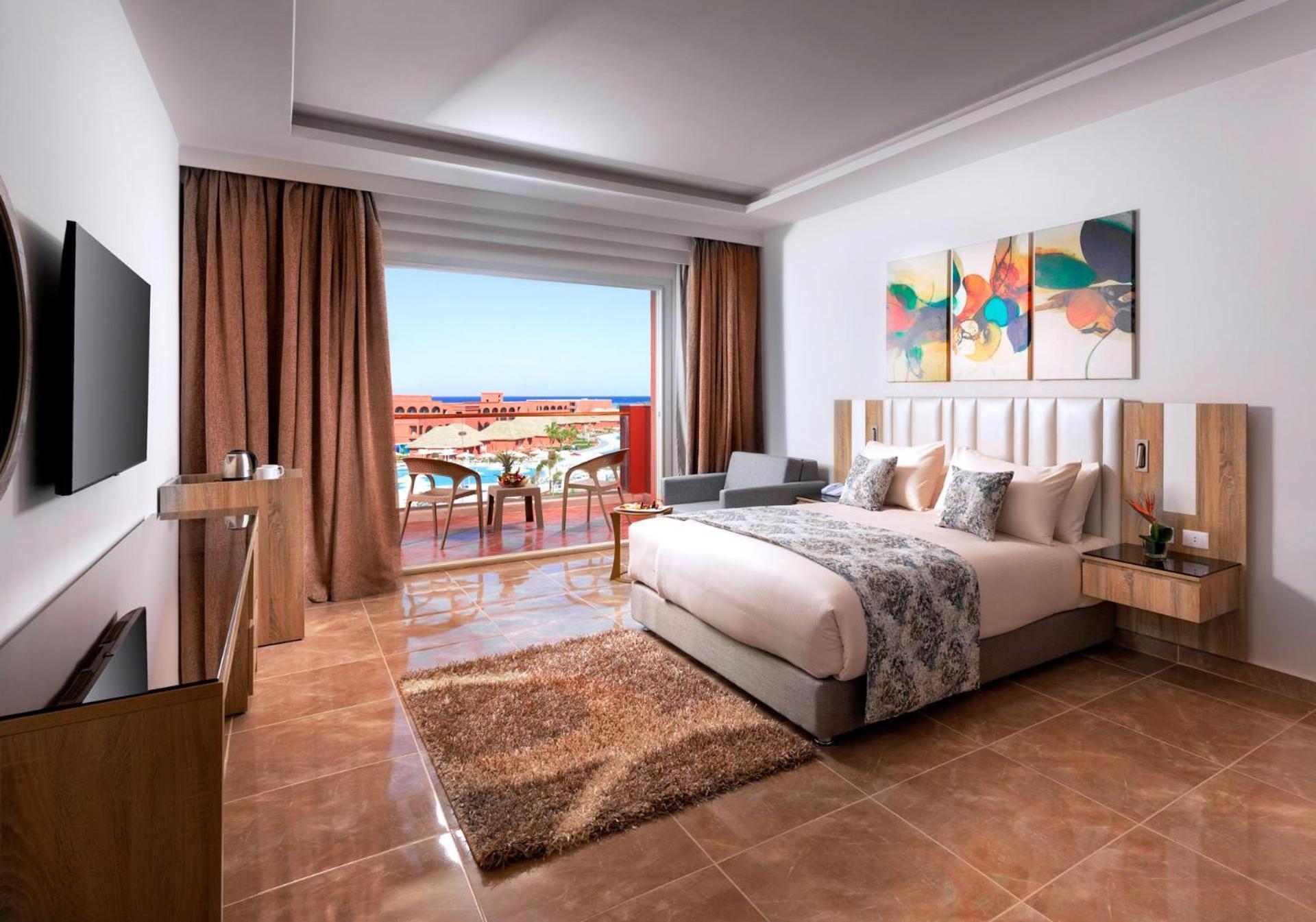 Pickalbatros Laguna Vista Aqua Park Σαρμ Ελ Σέιχ Εξωτερικό φωτογραφία A room at the resort